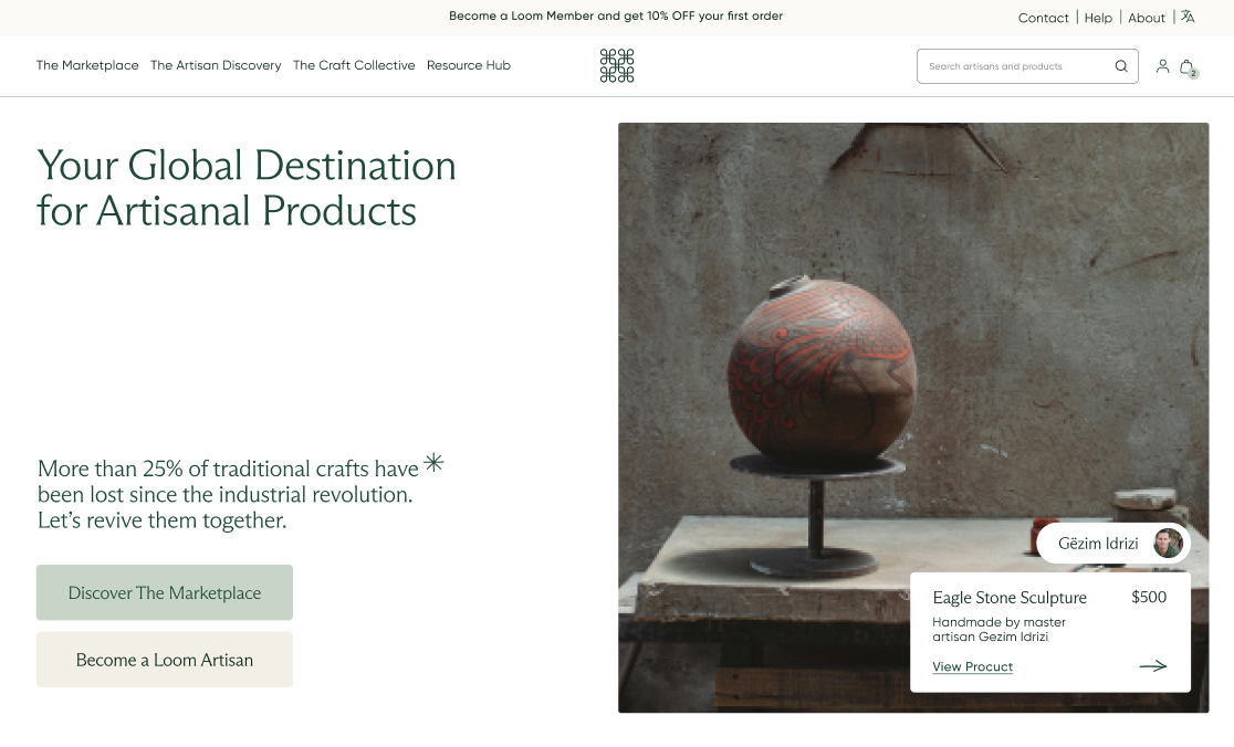 Craft-Collection Marketplace